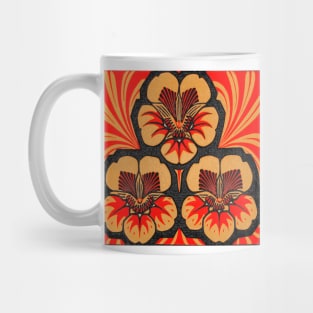 French art decor flowers Mug